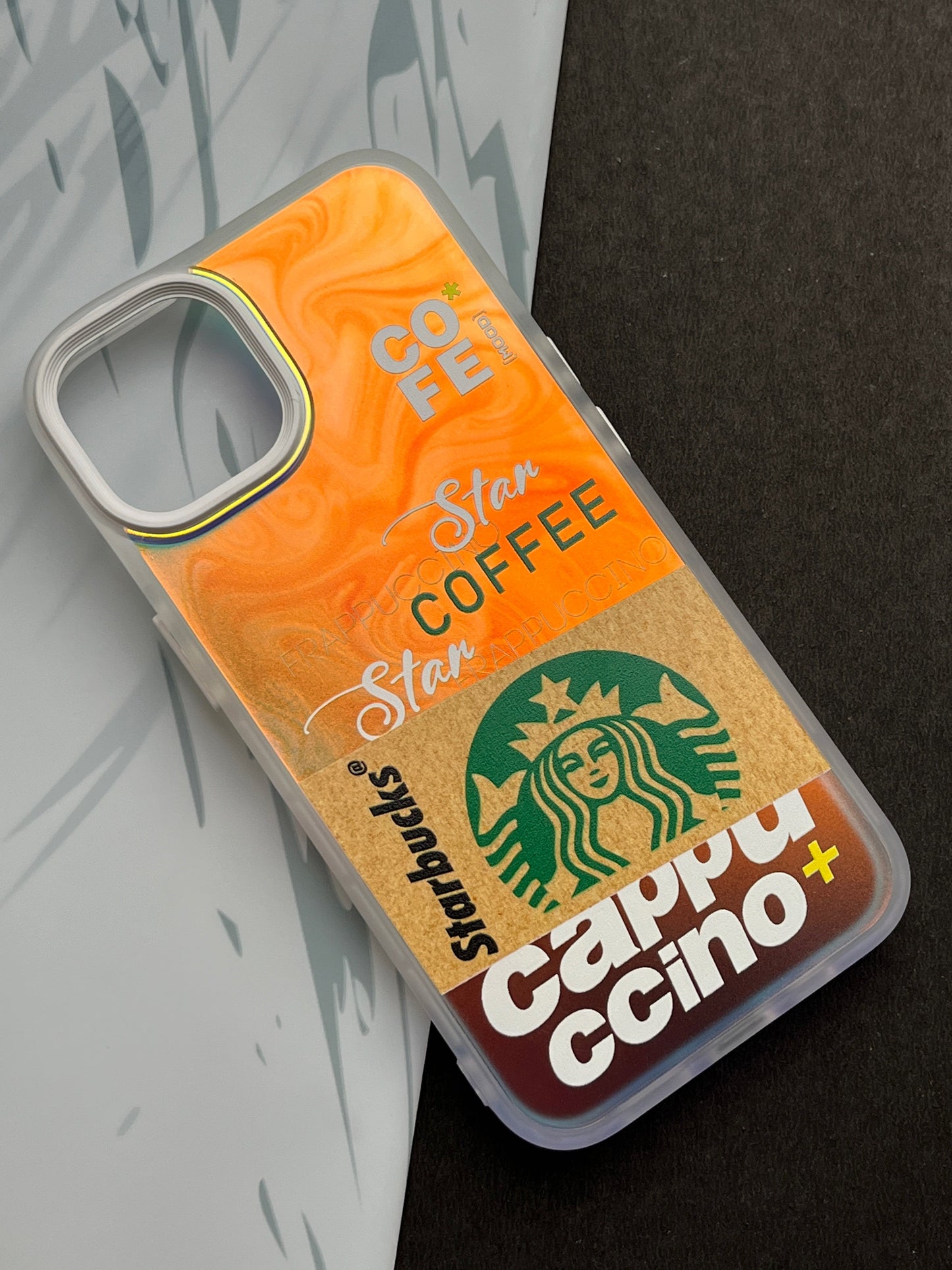 Gradient Starbucks STAR Slim Bumper Case For iPhone