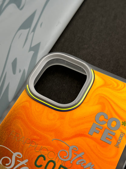 Gradient Starbucks STAR Slim Bumper Case For iPhone