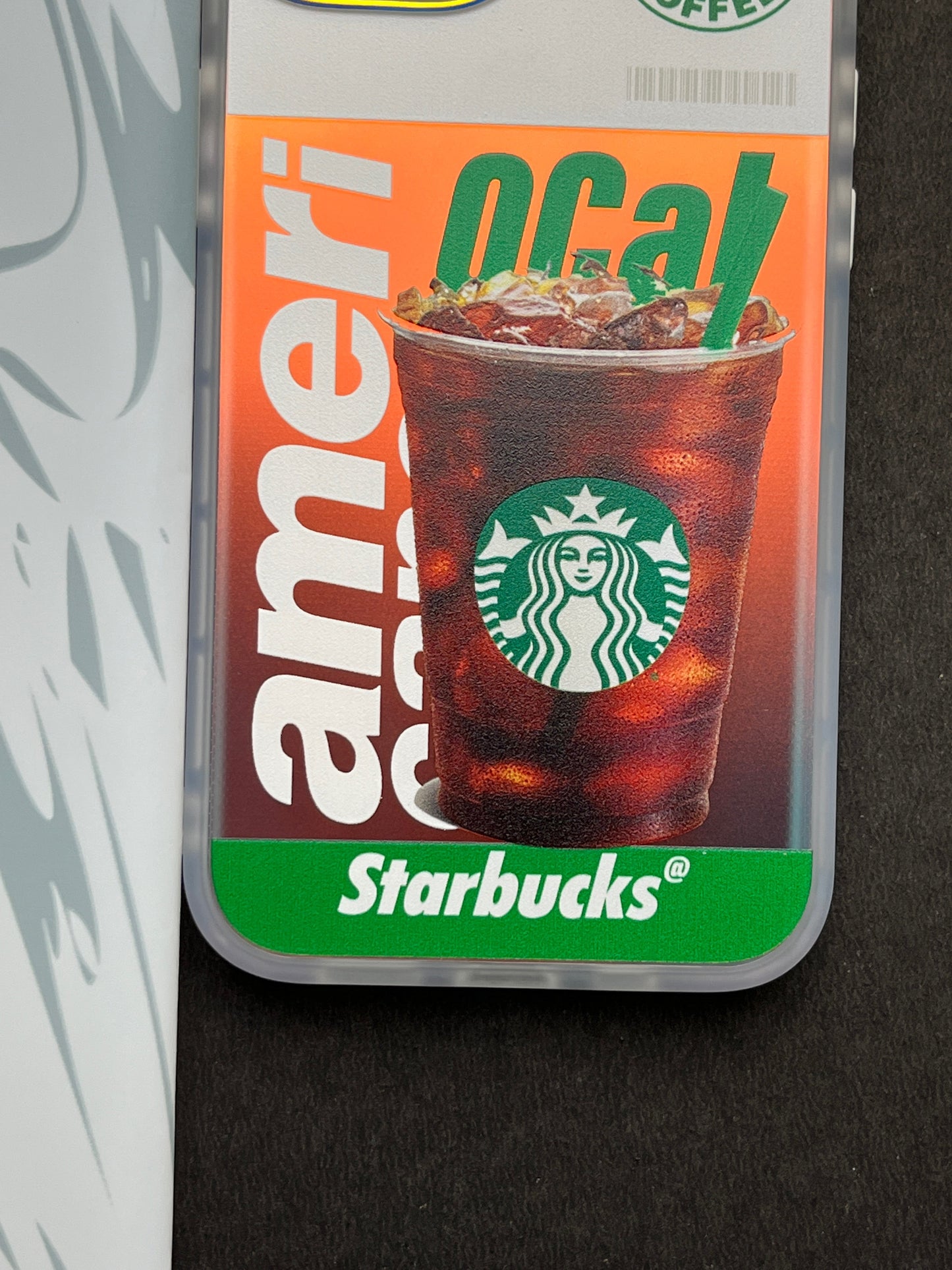 Gradient Starbucks COFFEE Slim Bumper Case For iPhone