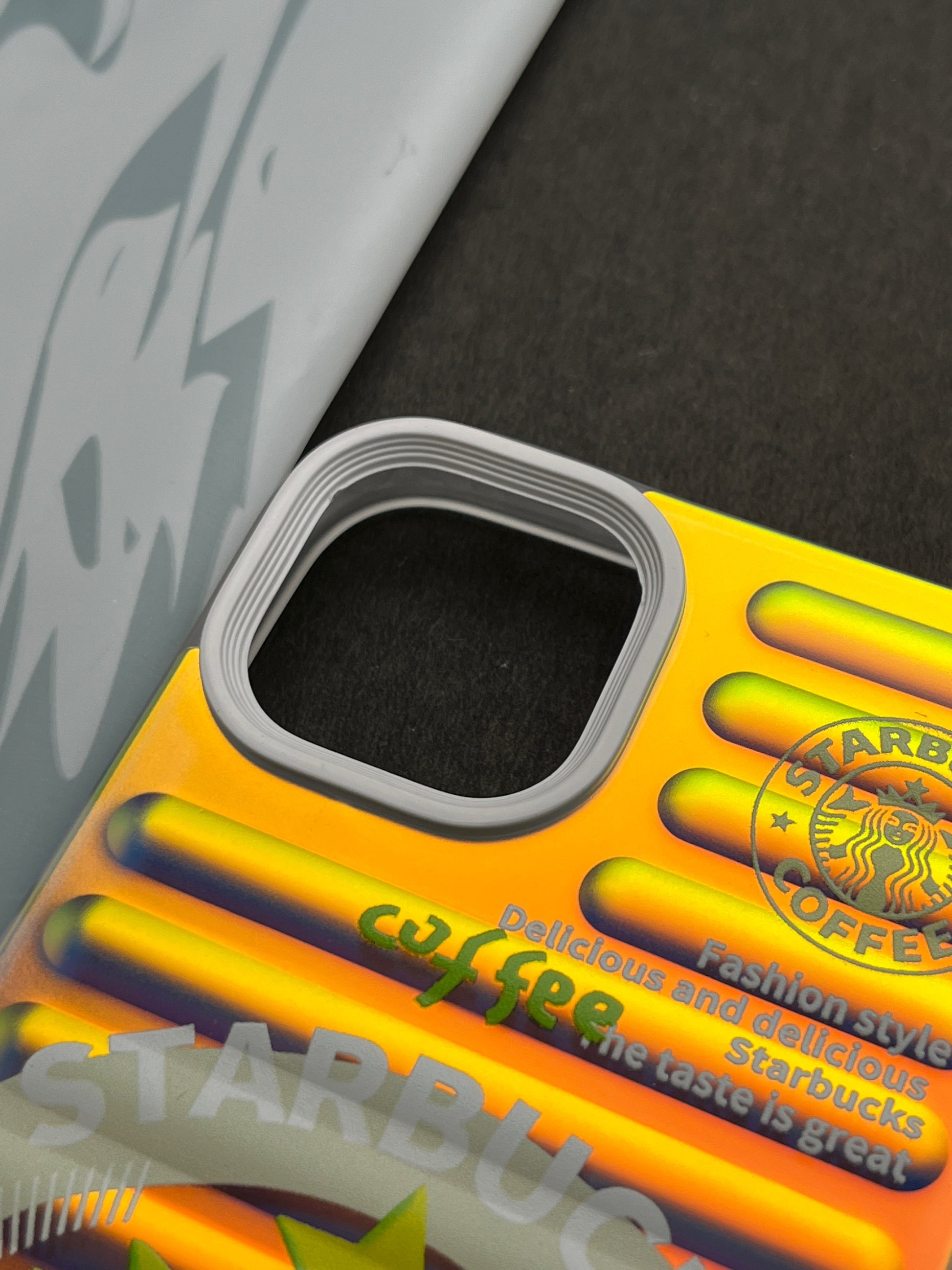 Gradient Starbucks COFFEE Slim Bumper Case For iPhone