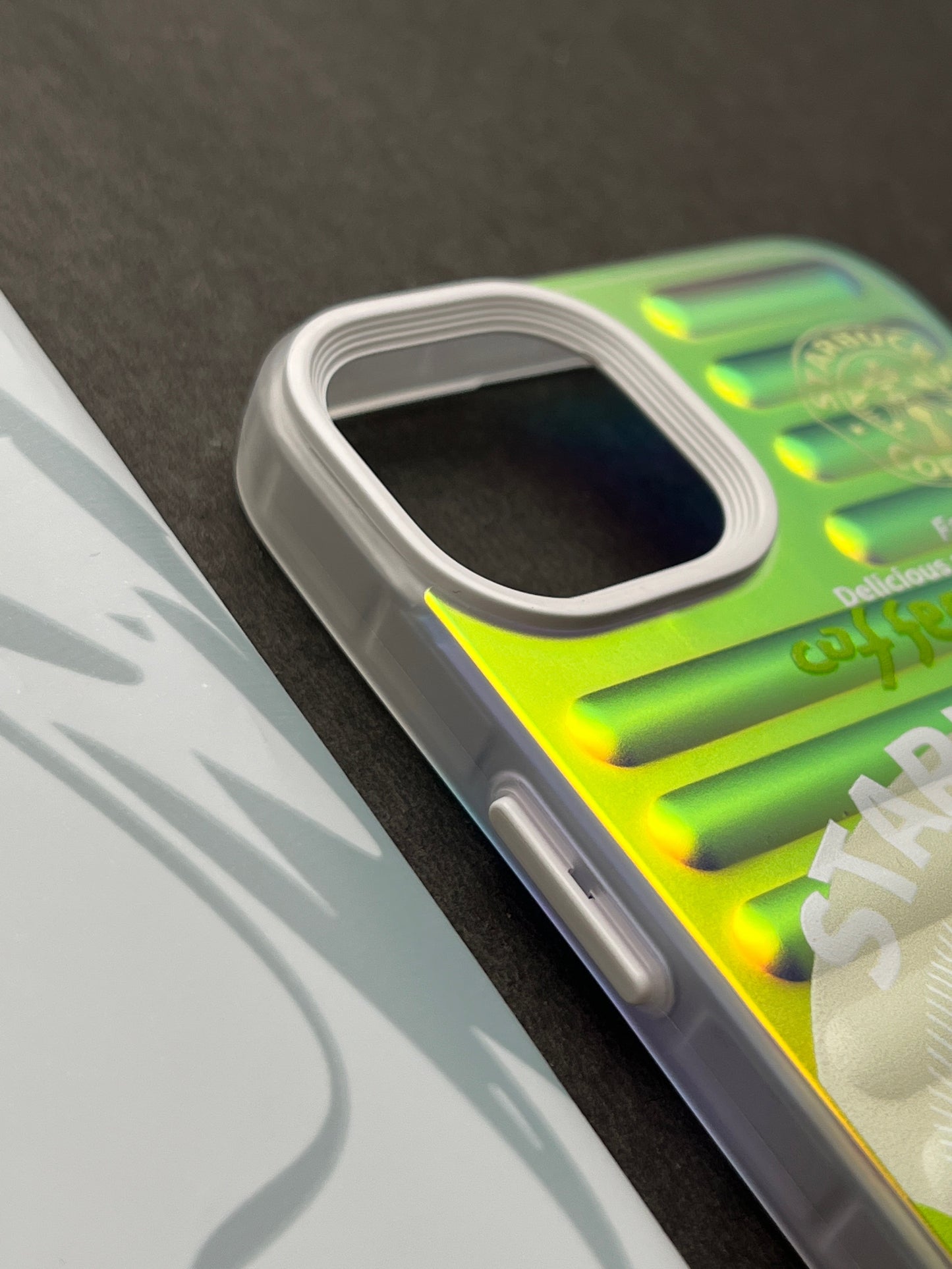 Gradient Starbucks COFFEE Slim Bumper Case For iPhone