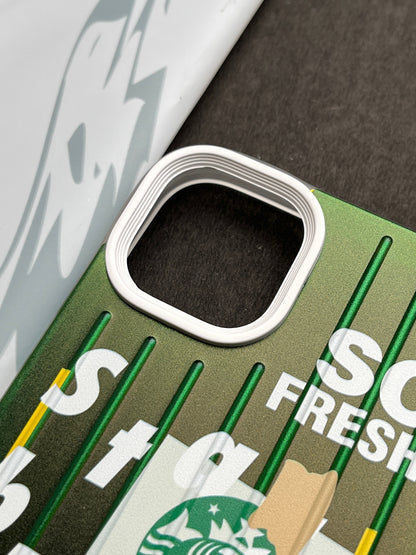 Gradient Starbucks SO FRESH Slim Bumper Case For iPhone