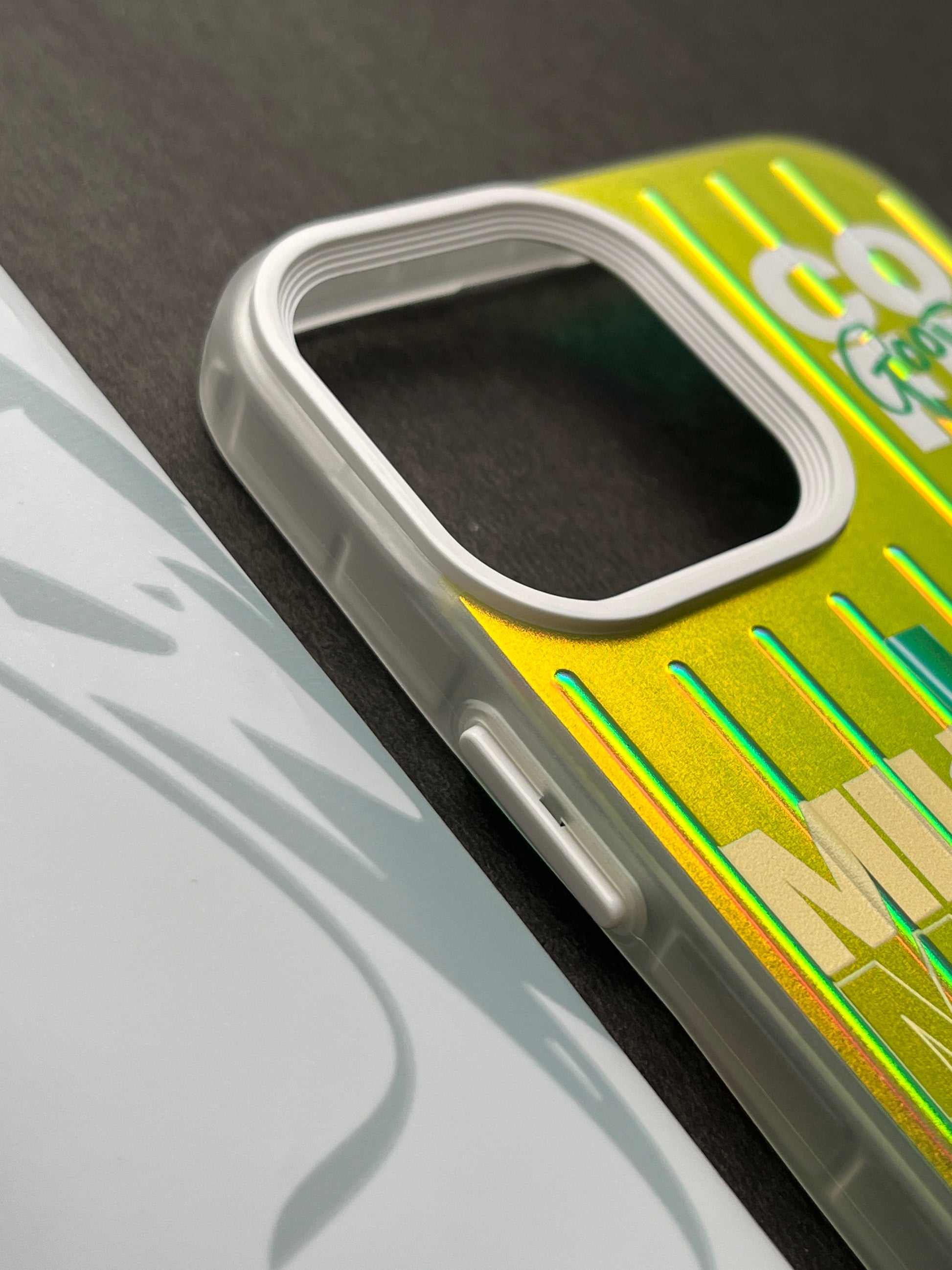 Gradient Starbucks FRAPPUCCINO Slim Bumper Case For iPhone