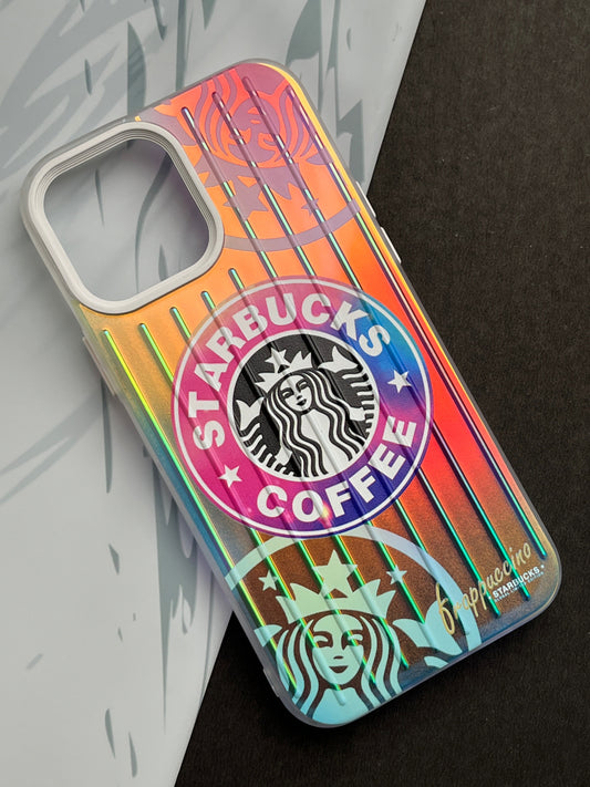Gradient Starbucks OFFICIAL Slim Bumper Case For iPhone