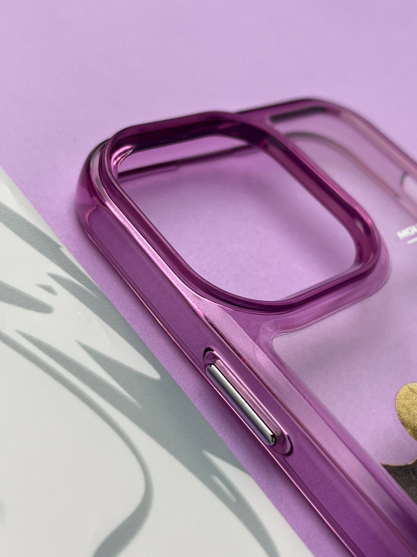 Purple Mountain Mural Bumper Case For iPhone