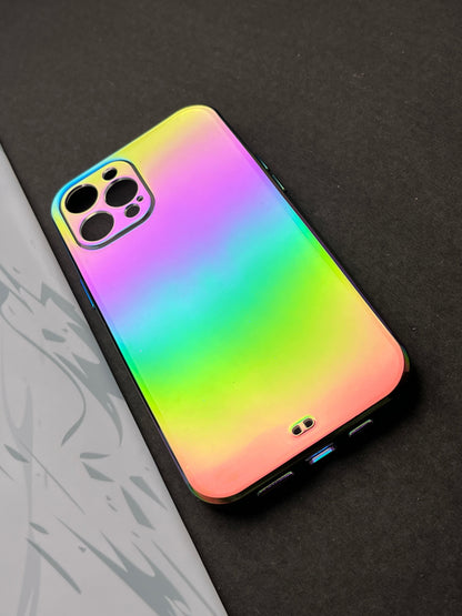 Soft Raimbow Transparent Case for iPhone 12 Pro Max | srt