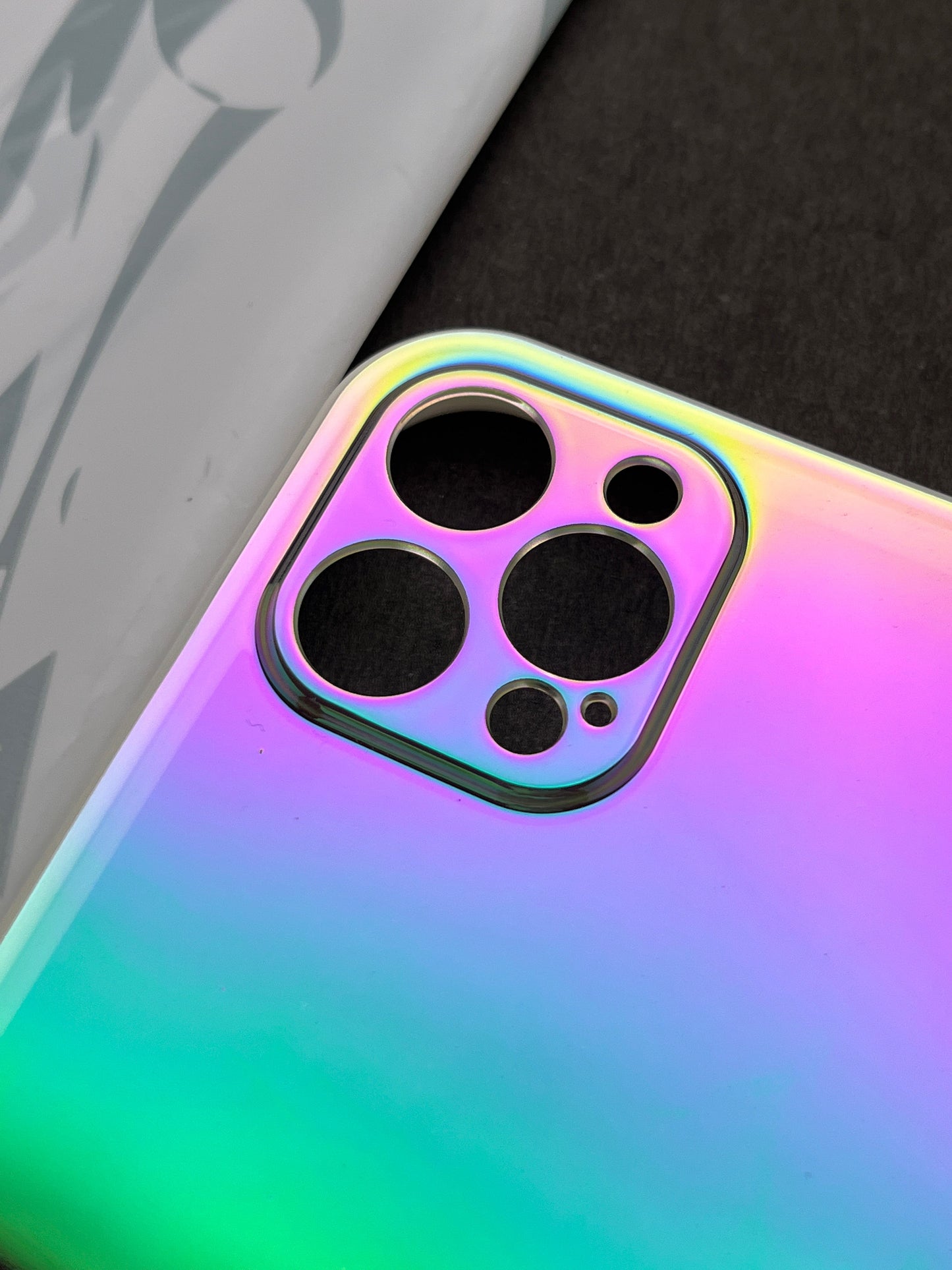 Soft Raimbow Transparent Case for iPhone 12 Pro Max | srt