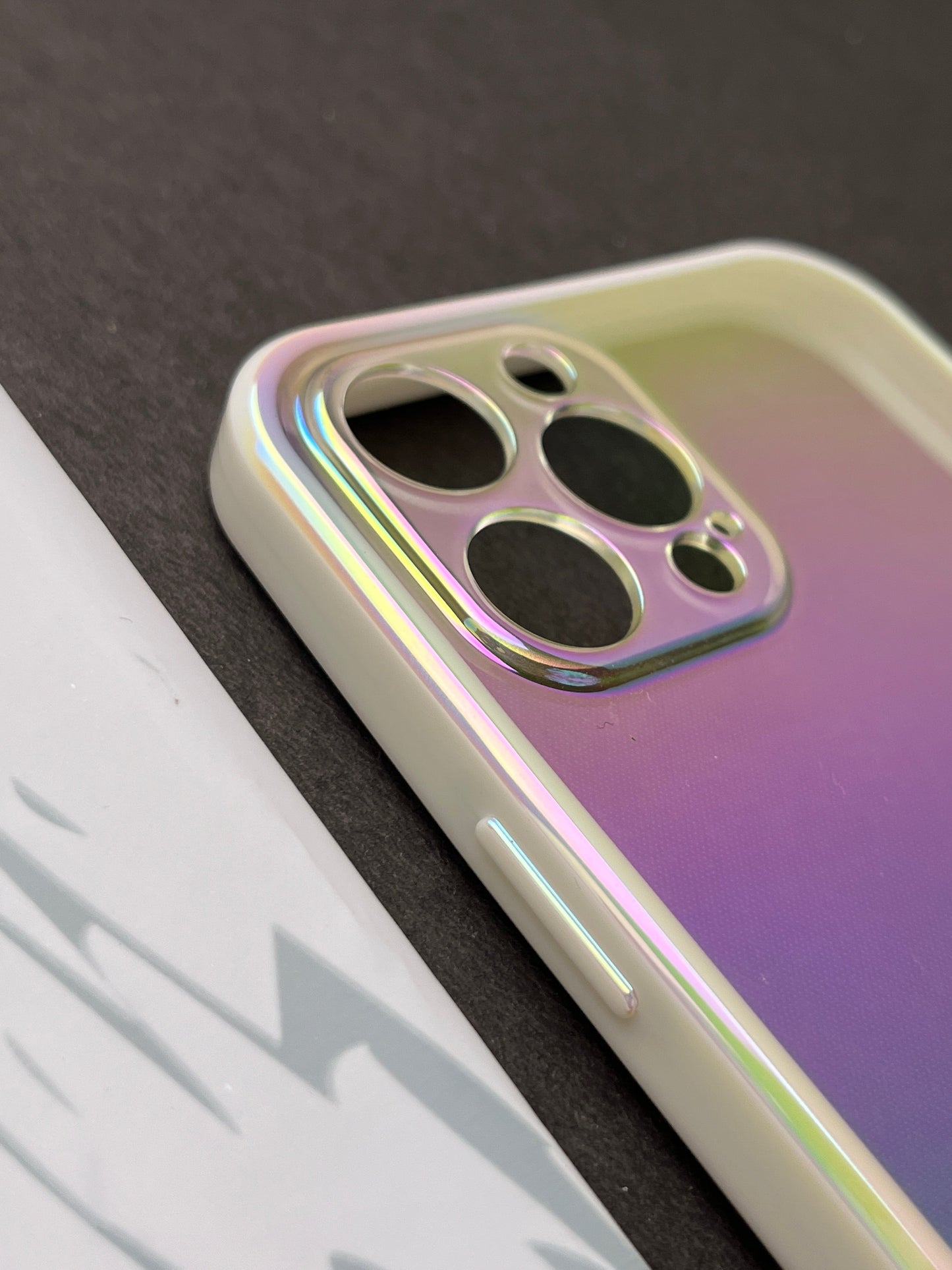 Soft Raimbow Transparent Case for iPhone 12 Pro Max | srt