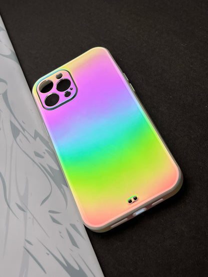 Soft Raimbow Transparent Case for iPhone 12 Pro Max | srt