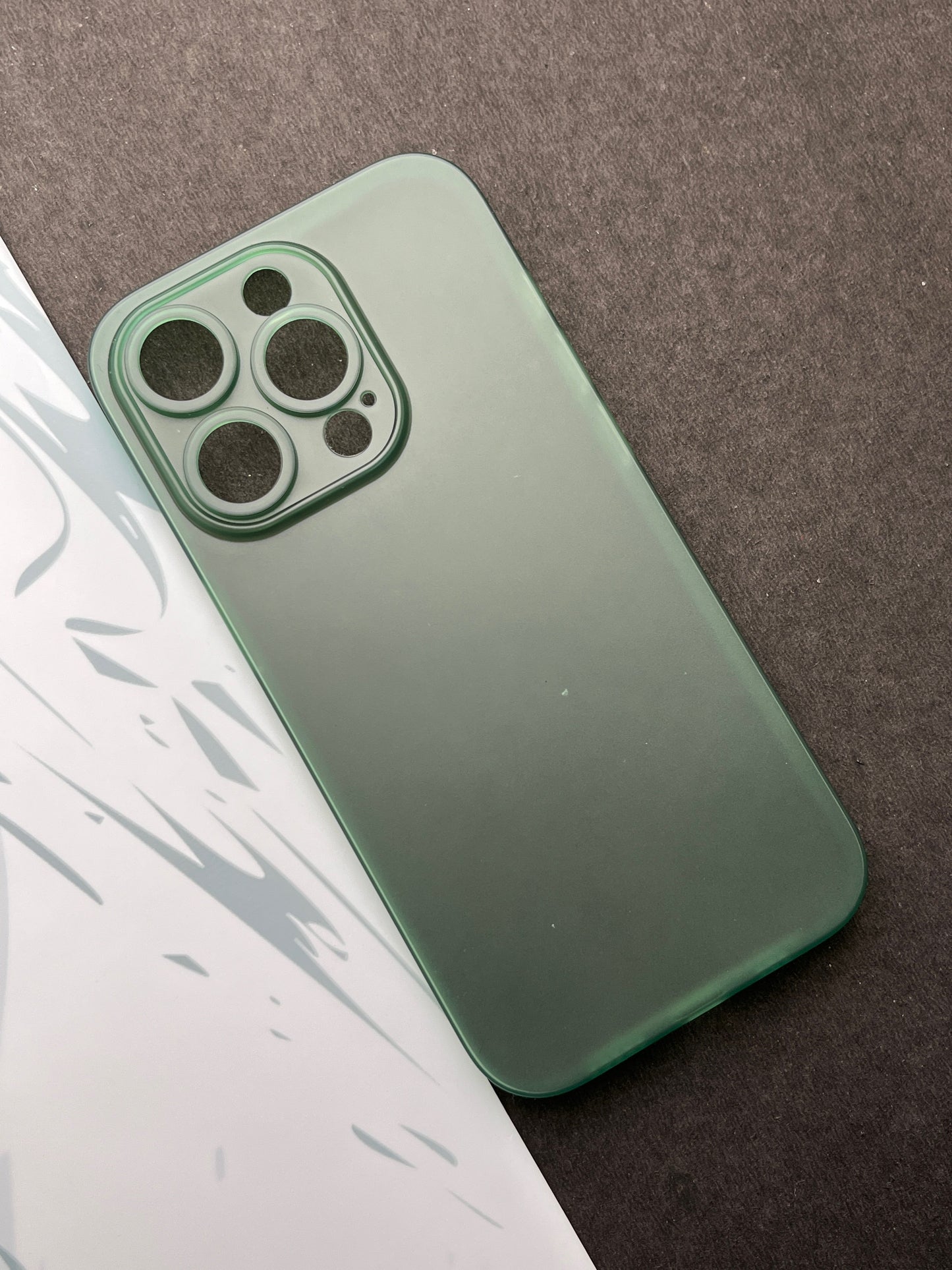 K-Doo Green ultra slim paper case for iPhone