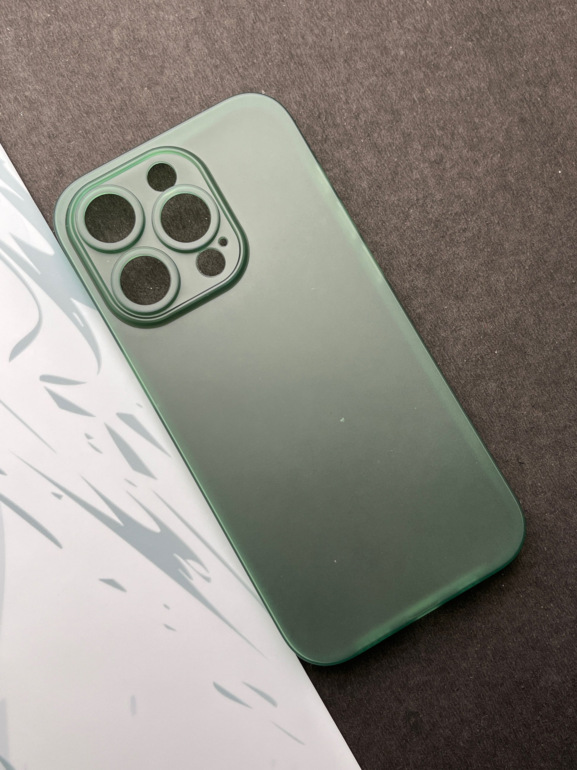 K-Doo Green ultra slim paper case for iPhone