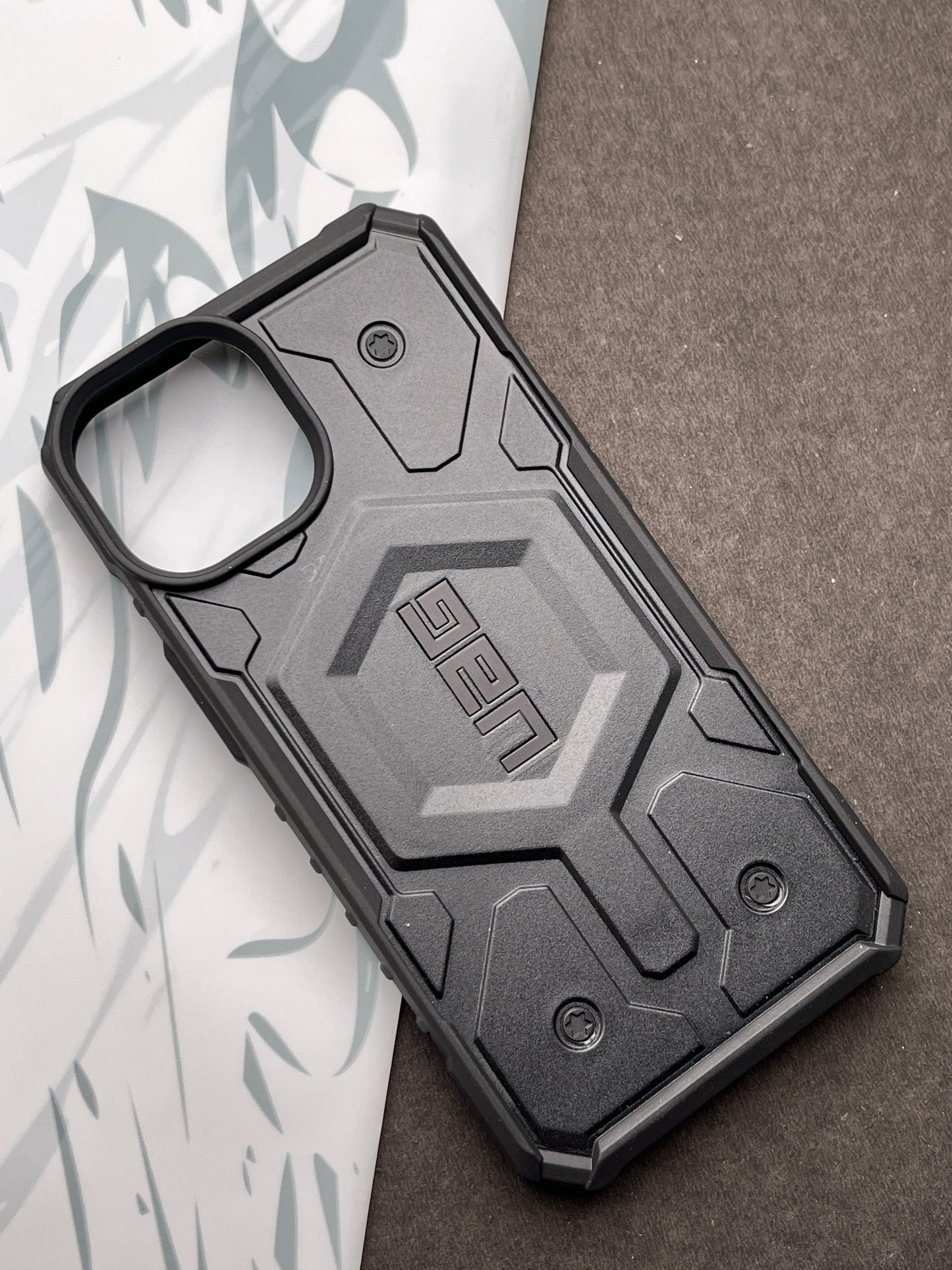 UAG Pathfinder Magsafe Series Black For iPhone