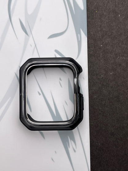Black Clear Protective Bumper Case For Apple Watch