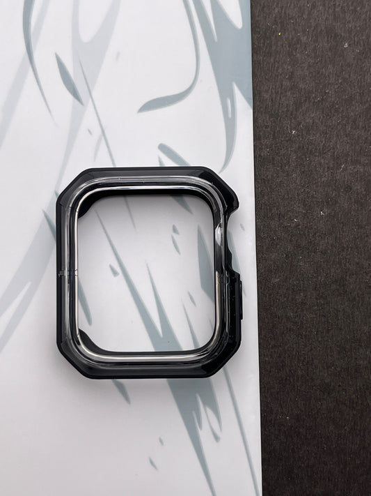 Black Clear Protective Bumper Case For Apple Watch
