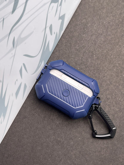 Shockproof Blue Anti-fall Lock Protection Case For AirPods
