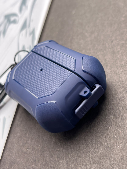 Shockproof Blue Anti-fall Lock Protection Case For AirPods