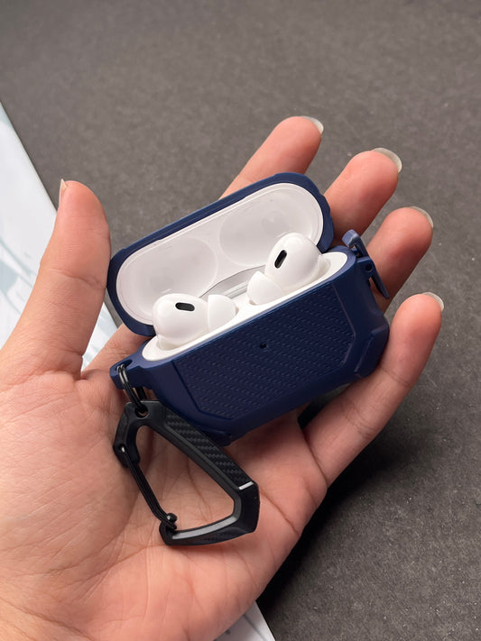 Shockproof Blue Anti-fall Lock Protection Case For AirPods