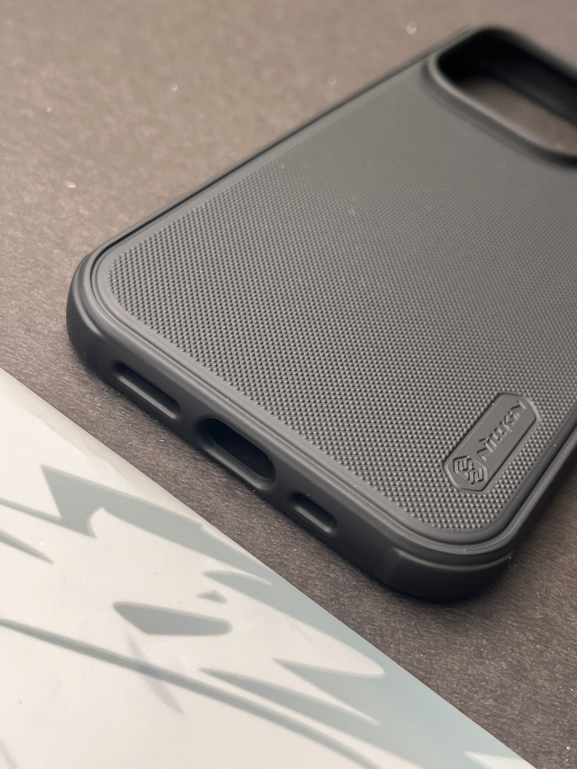 Nillkin Black Super Frosted Shield Pro Back Case for iPhone