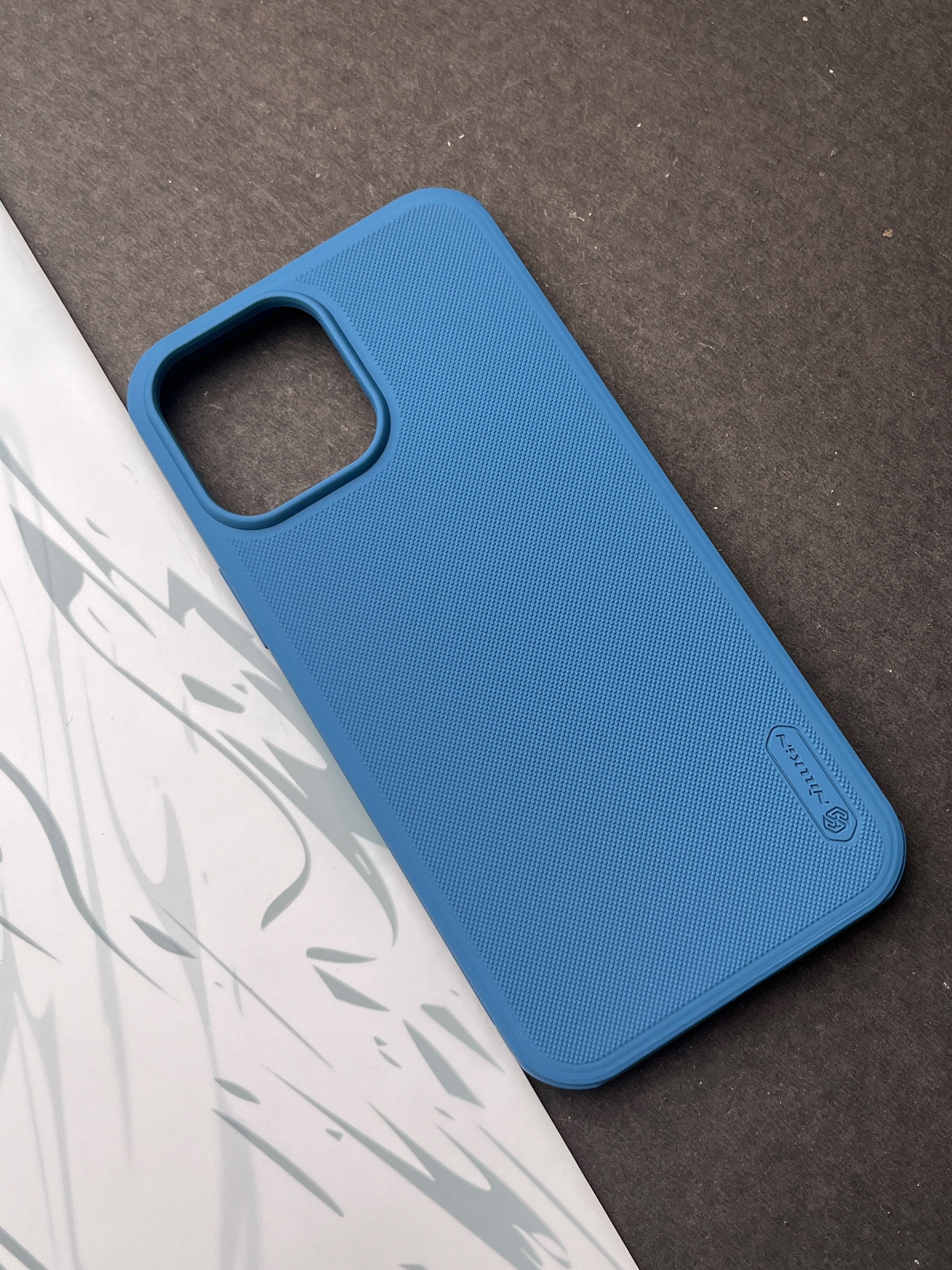 Nillkin Blue Super Frosted Shield Pro Back Case for iPhone