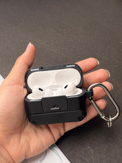 ShockProof Hard Magnetic Lock Protective Case For Apple AirPods