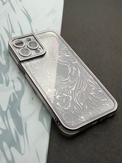 Black Sparkling designer Soft Silicon Case For iPhone