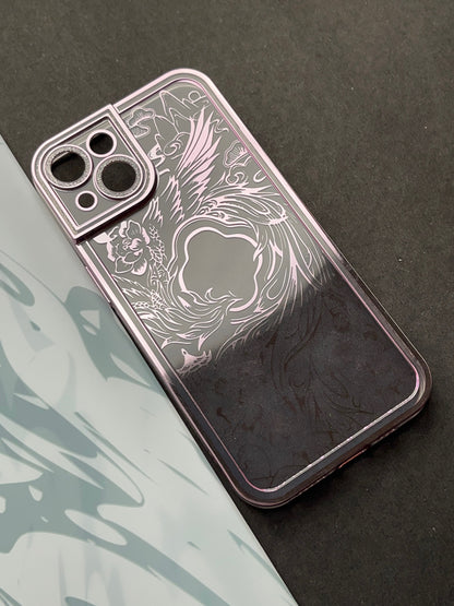 Pink Sparkling designer Soft Silicon Case For iPhone