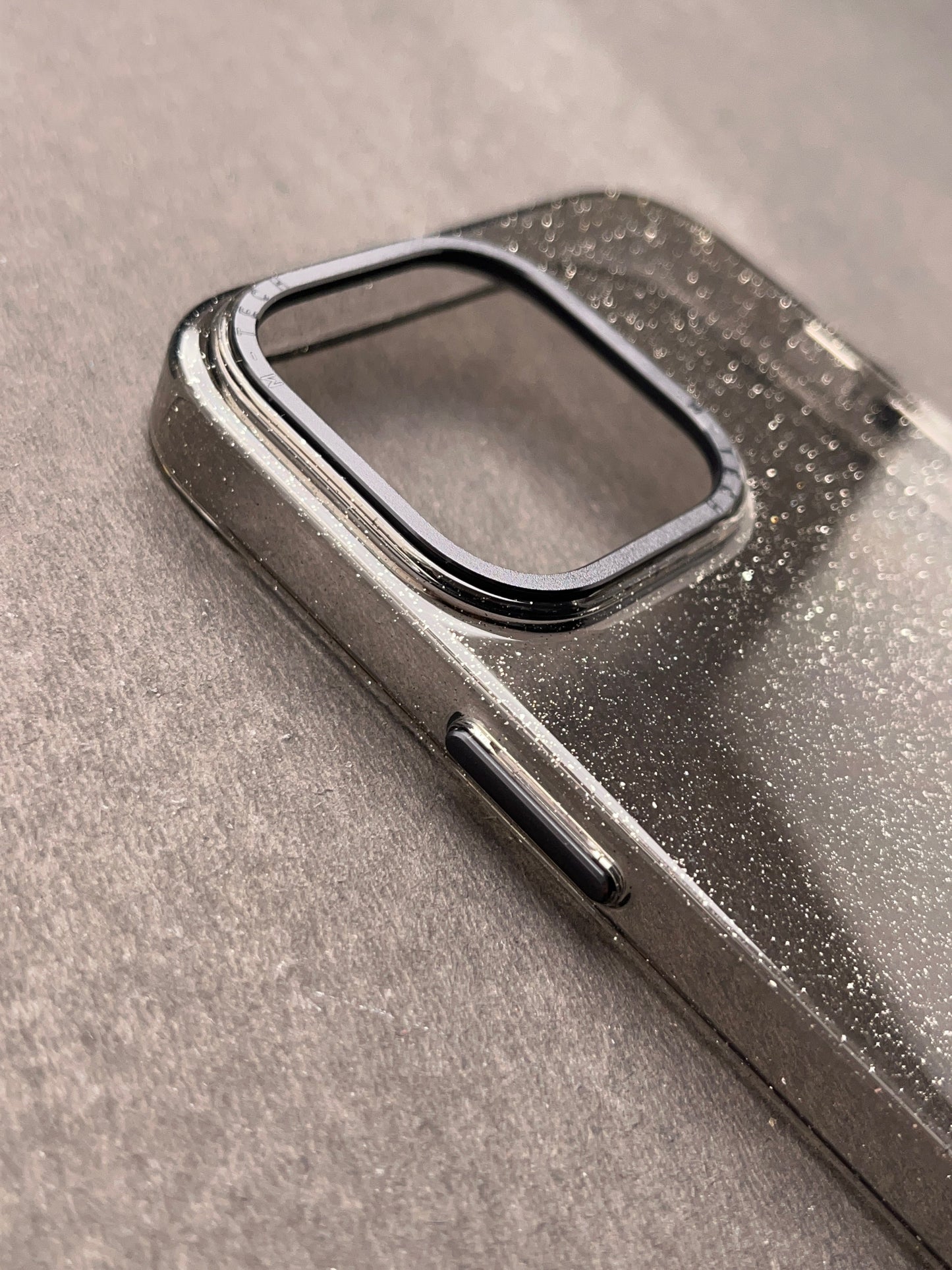 M-Tech Black Shimmer Non-Yellow Pure Fiber Case