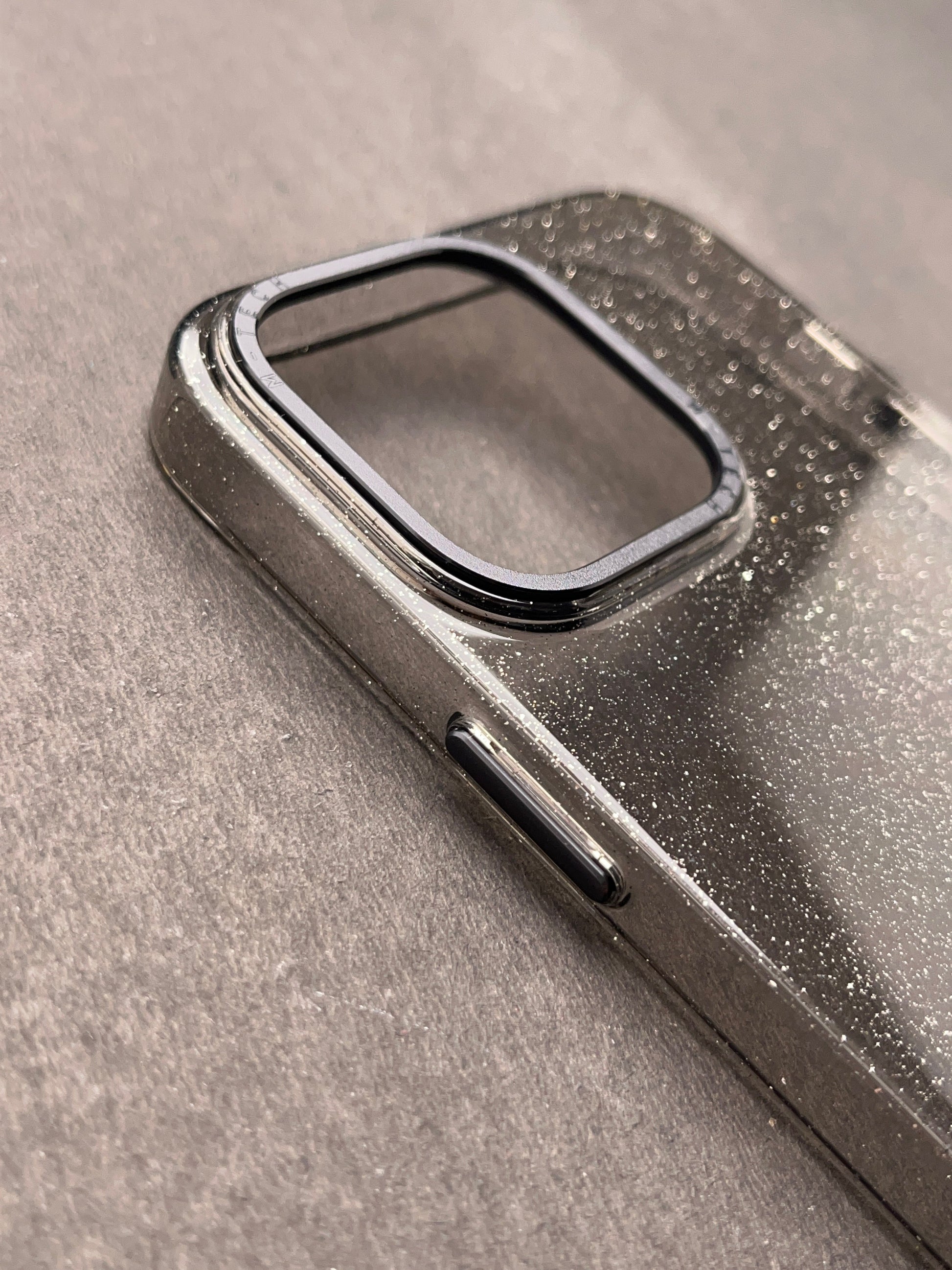 M-Tech Black Shimmer Non-Yellow Pure Fiber Case