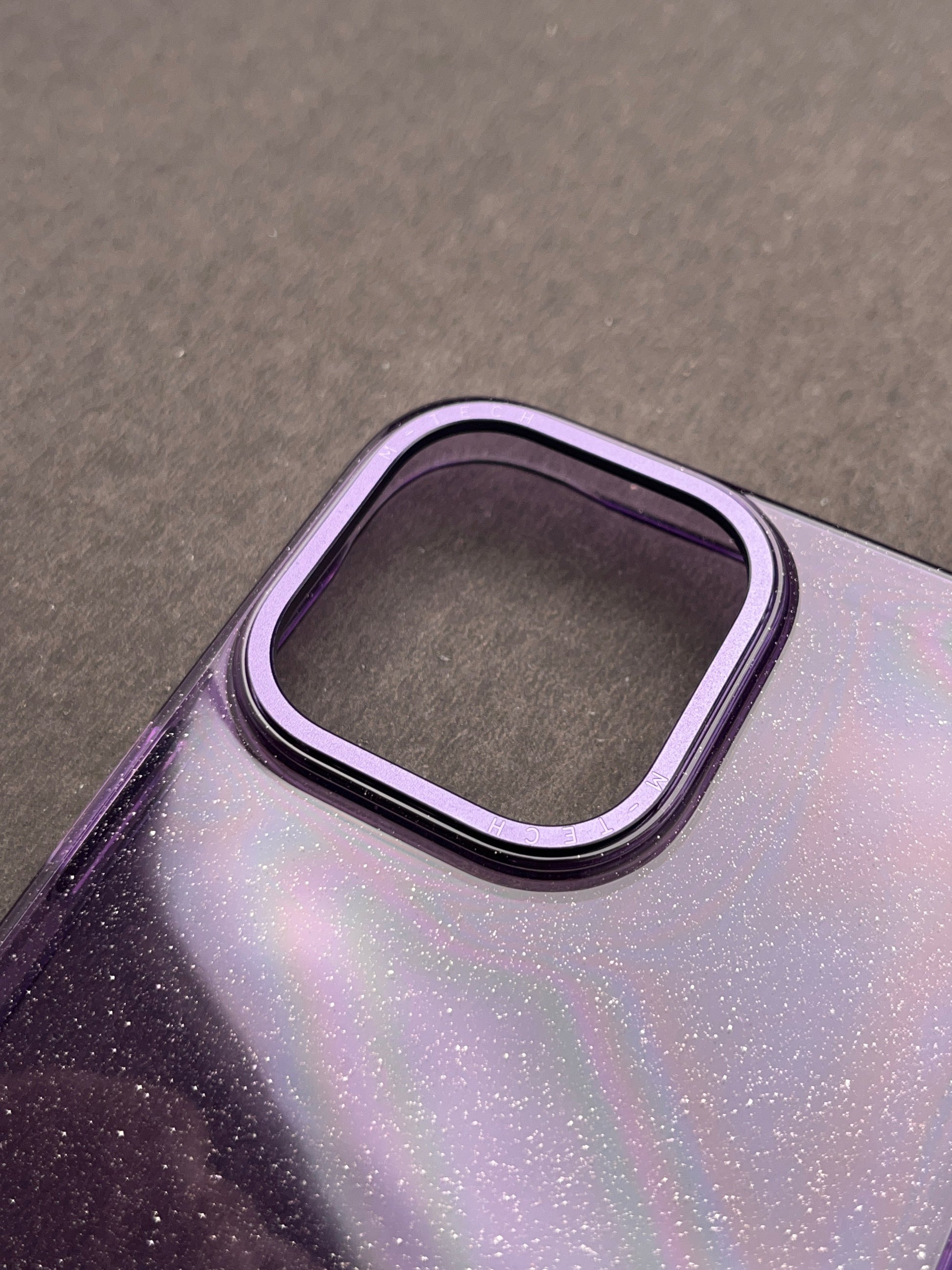 M-Tech Deep Purple Shimmer Non-Yellow Pure Fiber Case