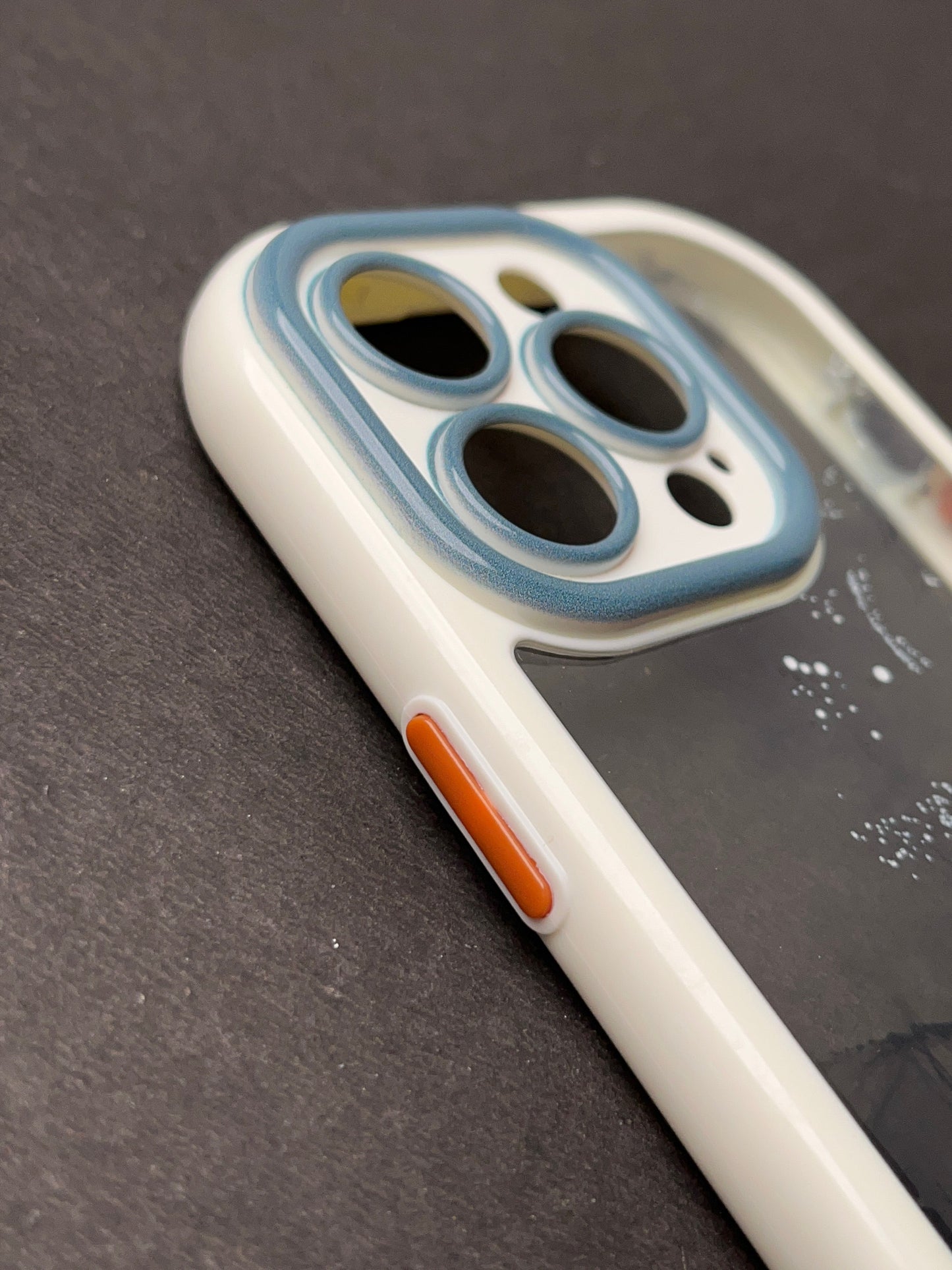 Green Marble Water Colour With Camera Protection Case For iPhone