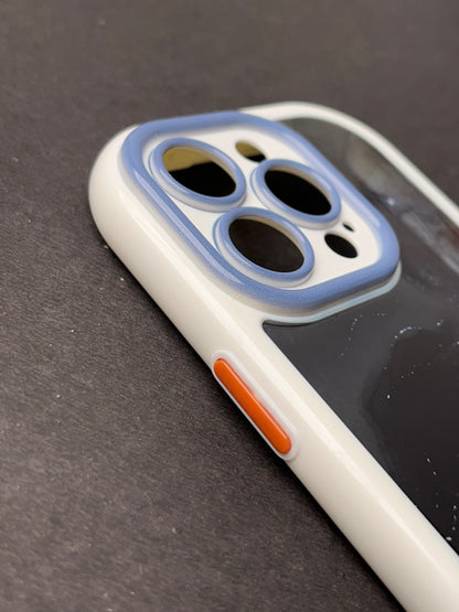 Blue Marble Water Colour With Camera Protection Case For iPhone