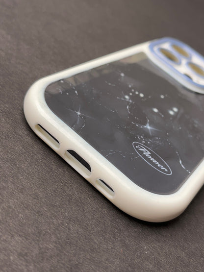 Blue Marble Water Colour With Camera Protection Case For iPhone