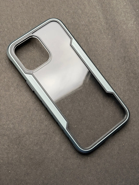 Grey Black Tactical Defense Case For iPhone