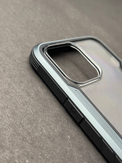 Grey Black Tactical Defense Case For iPhone