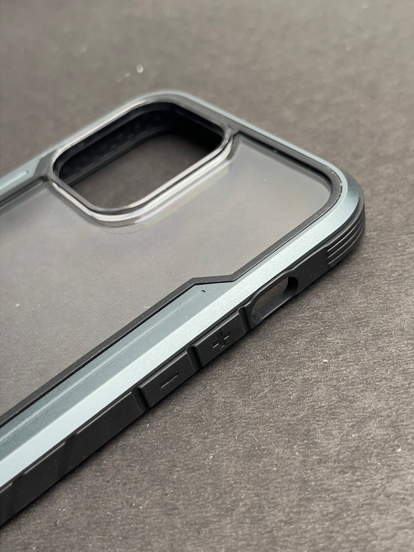 Grey Black Tactical Defense Case For iPhone
