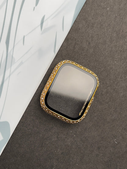 Gold Luxury Diamond Case For Apple Watch