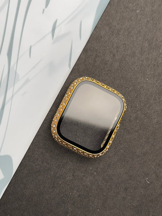 Gold Luxury Diamond Case For Apple Watch