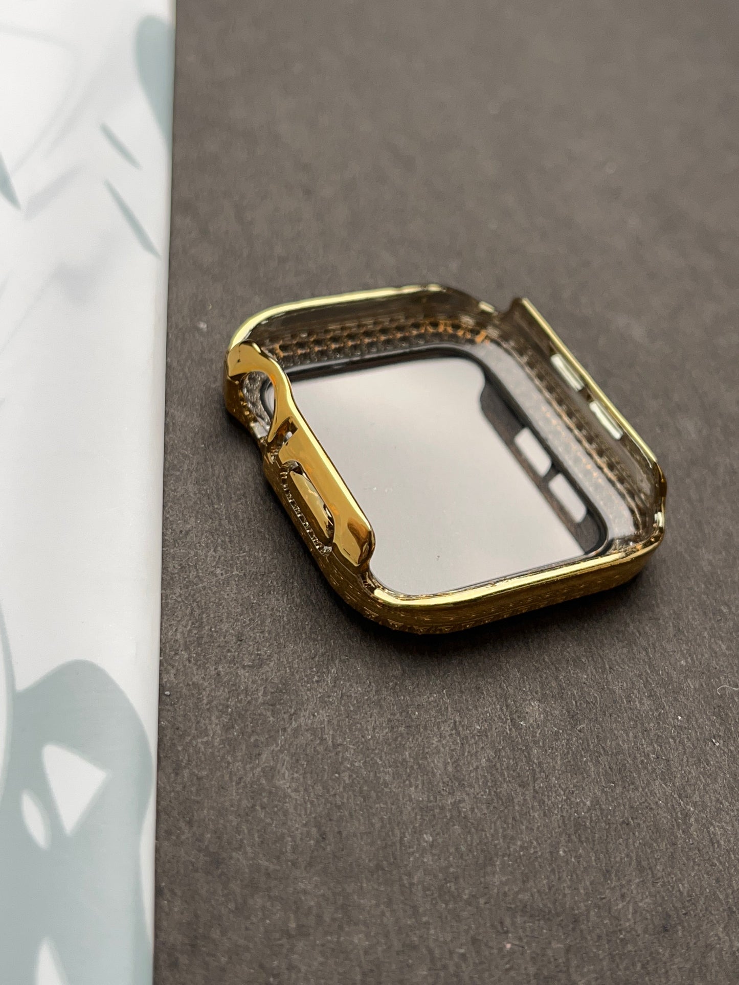 Diamond Bling Gold Case Cover for Apple Watch