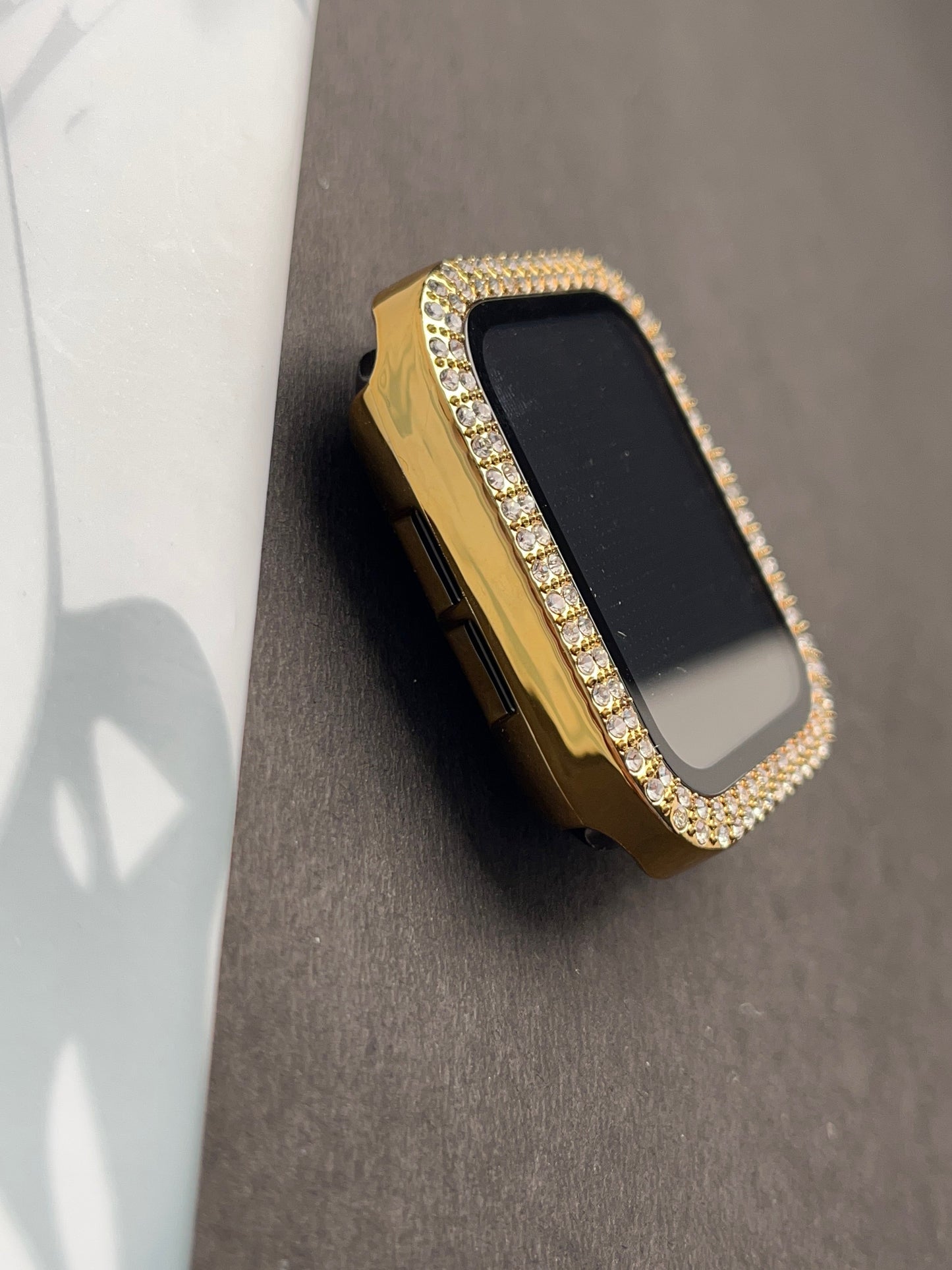 Diamond Bling Gold Case Cover for Apple Watch