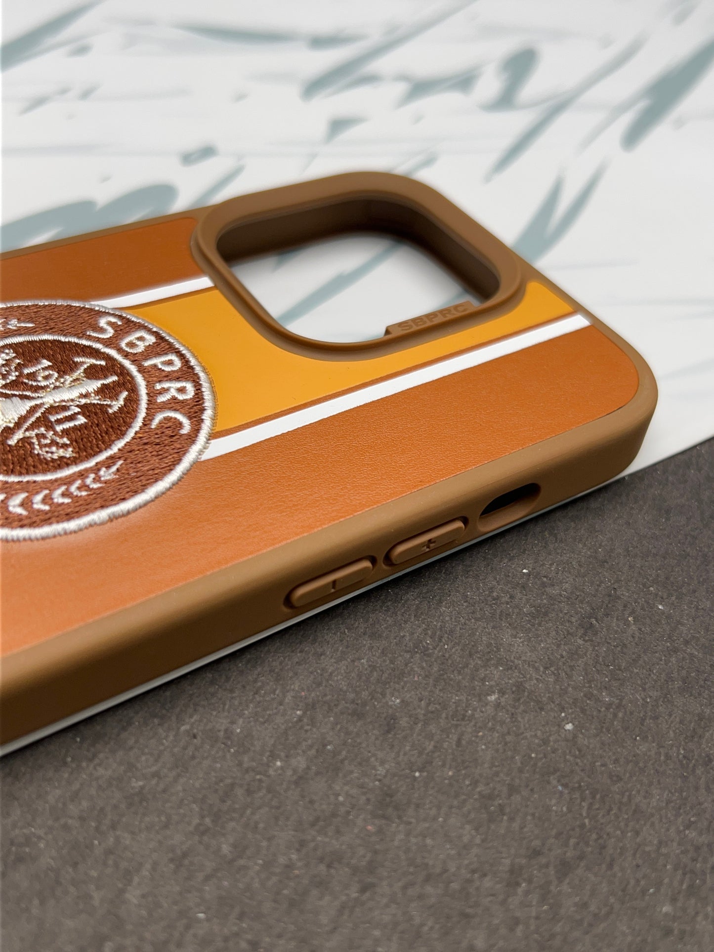 Santa Barbara Brown Gareth Back Cover for iPhone