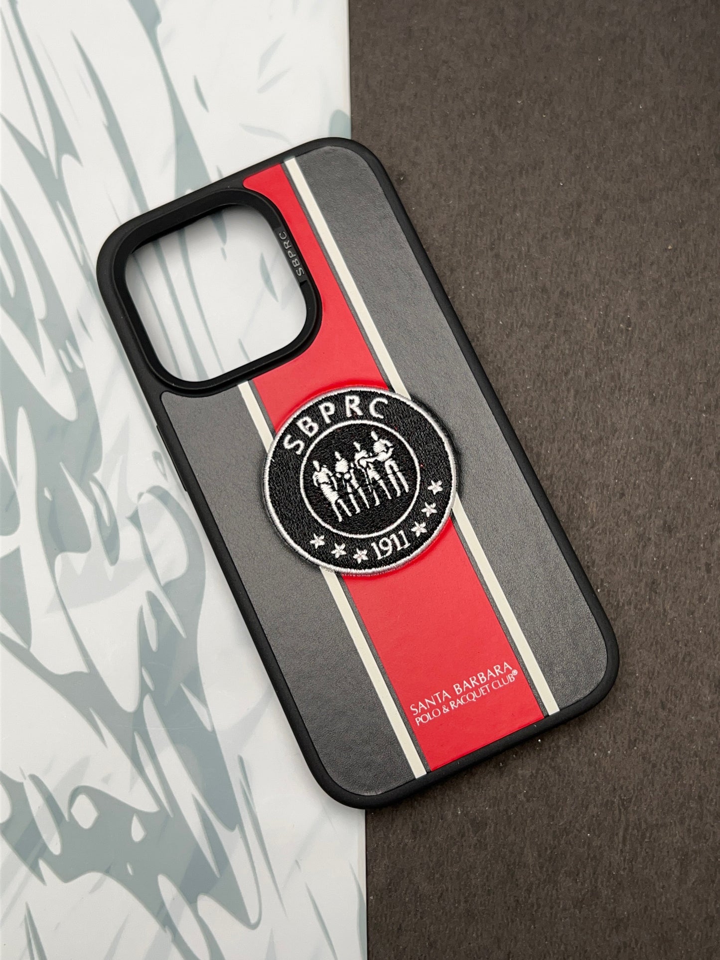 Santa Barbara Black Gareth Back Cover for iPhone