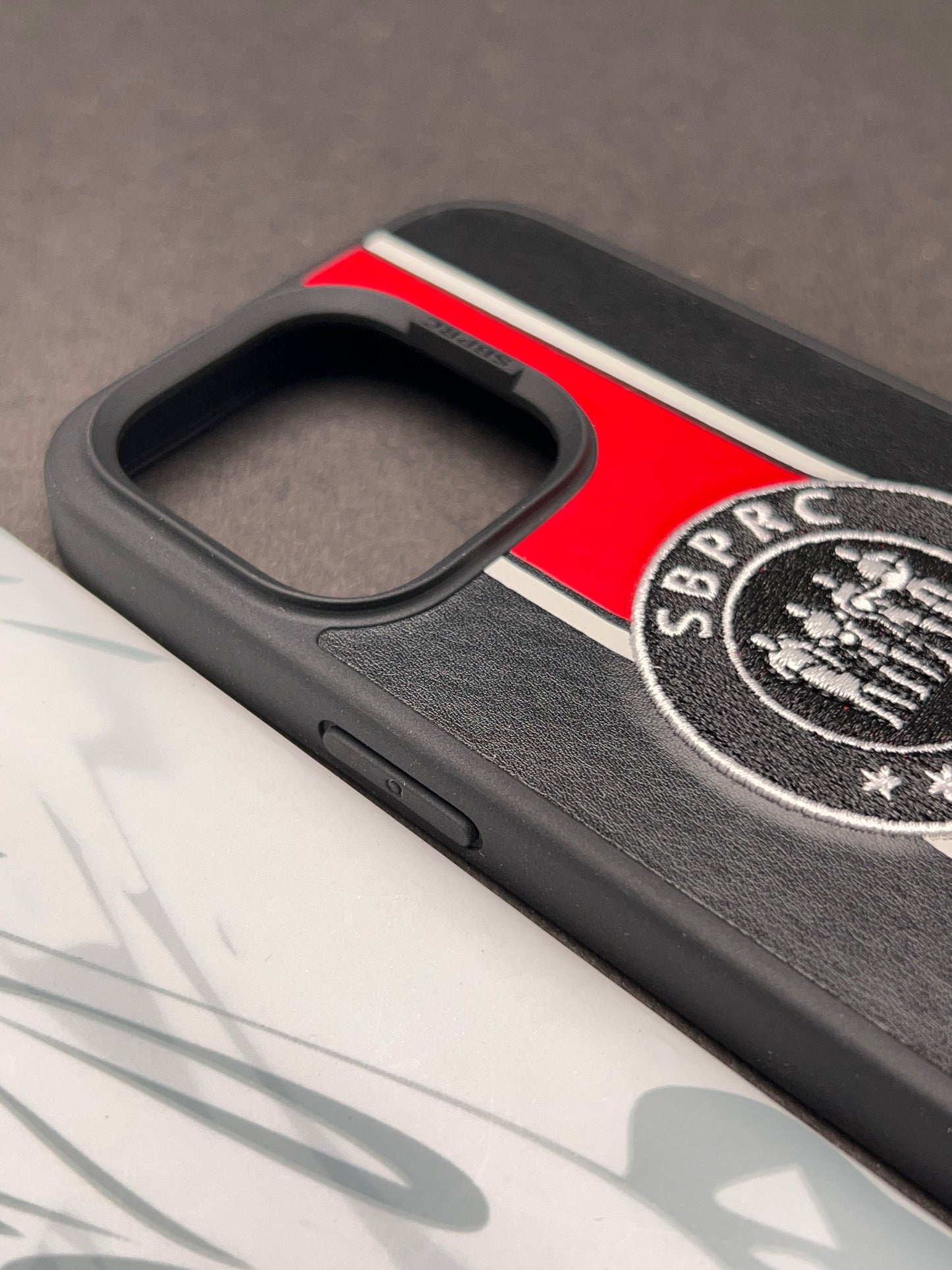 Santa Barbara Black Gareth Back Cover for iPhone