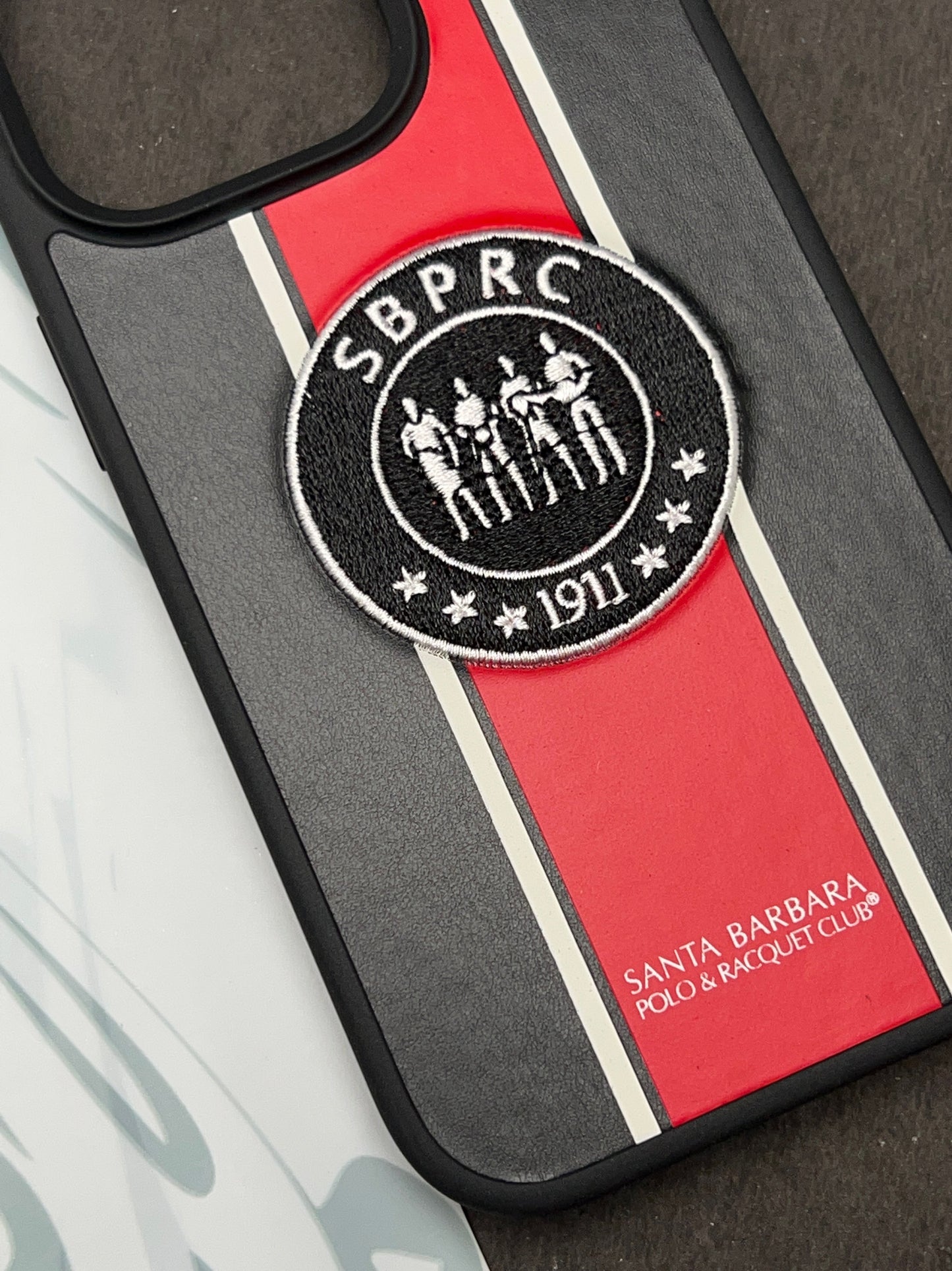 Santa Barbara Black Gareth Back Cover for iPhone