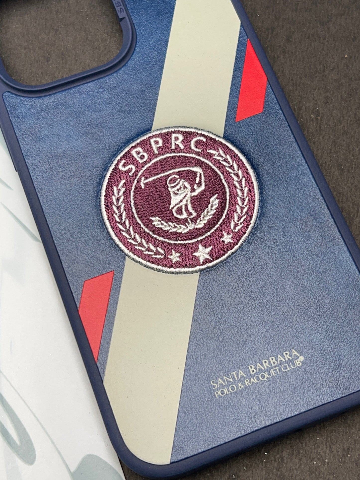 Santa Barbara Blue Gareth Back Cover for iPhone