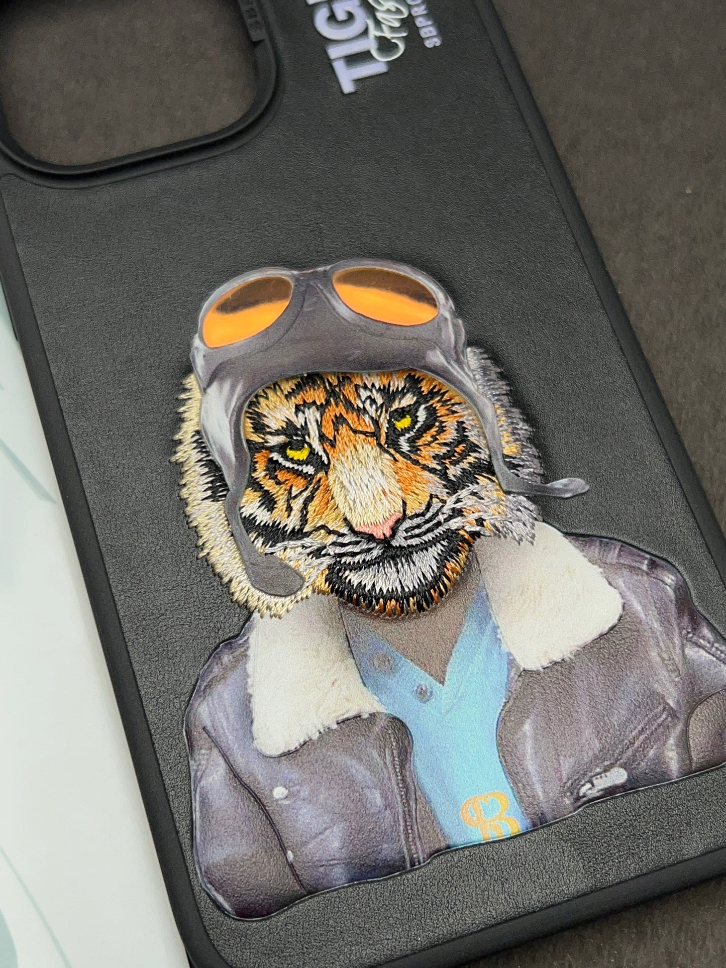 Santa Barbara Rider Tiger Back Cover for iPhone
