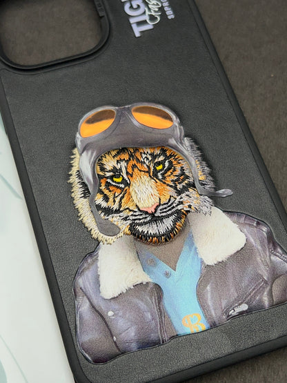 Santa Barbara Rider Tiger Back Cover for iPhone