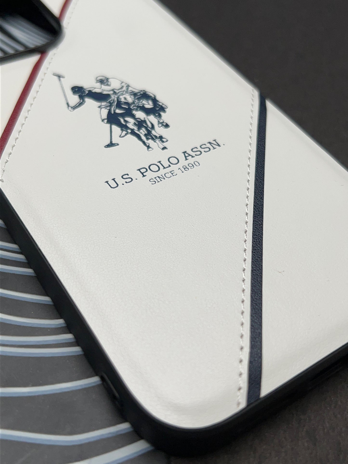 Santa Barbara U.S POLO White Back Cover for iPhone