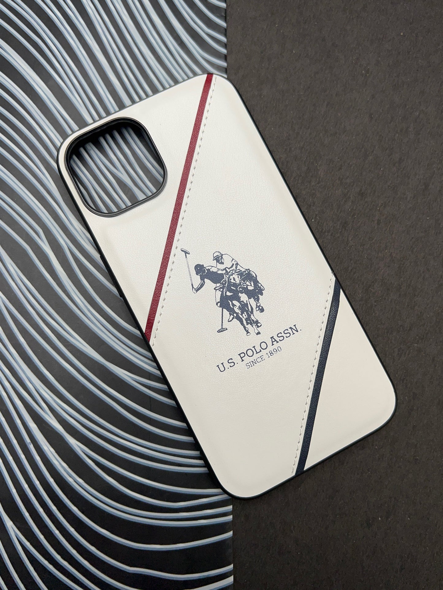Santa Barbara U.S POLO White Back Cover for iPhone