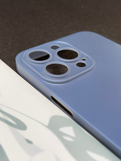 K-Doo Sierra Blue Ultra Slim Logo Cut Paper Case For iPhone