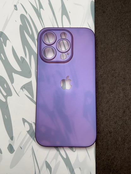 K-Doo Deep Purple Ultra Slim Logo Cut Paper Case For iPhone